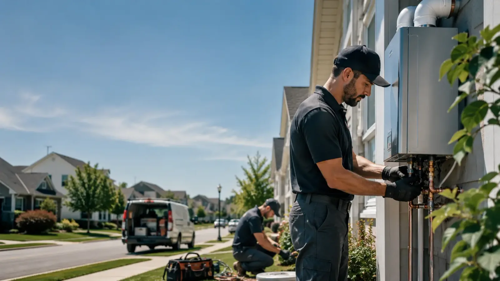 Tankless Water Heater Installation in Cameron, WI